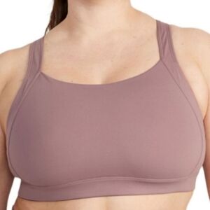 Old Navy Powersoft Rose Sports Bra 2X High Impact  NWT